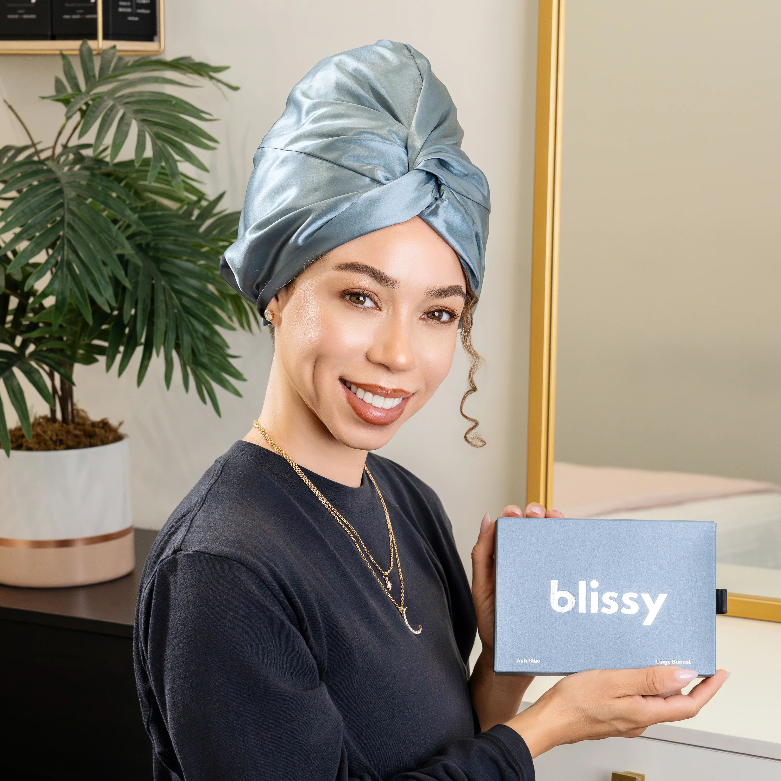 Blissy Bonnet - Ash Blue - Large - Image 14