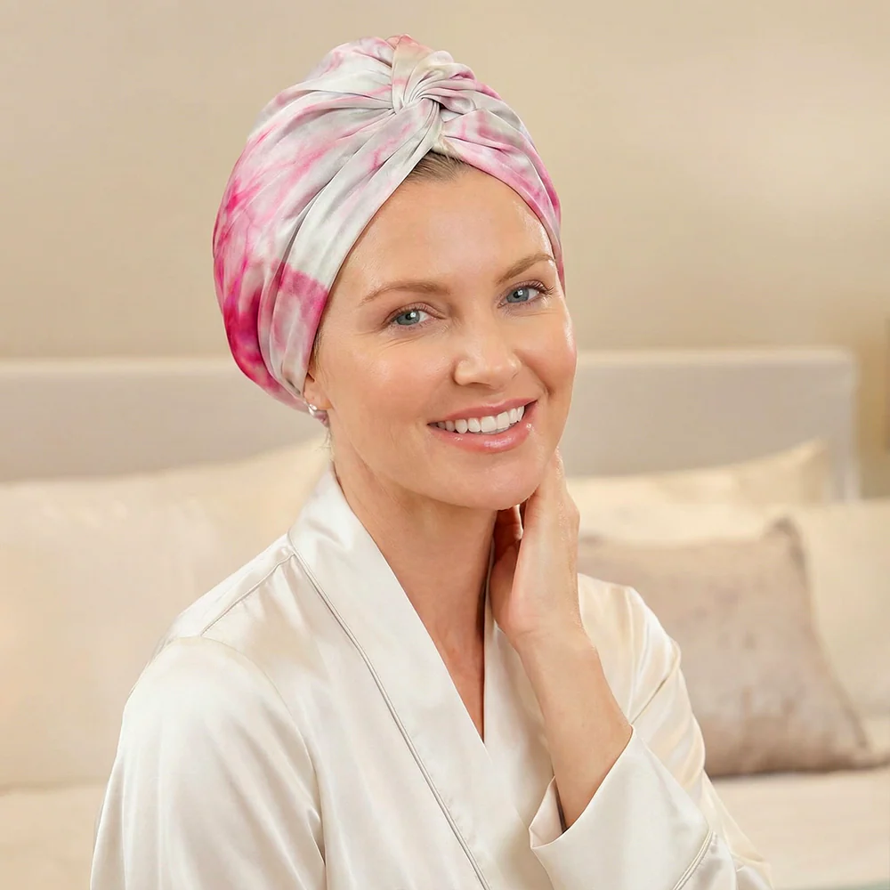 Blissy Bonnet - Pink Tie-Dye - Image 3