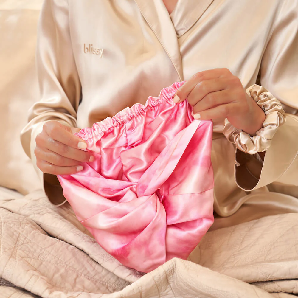 Blissy Bonnet - Pink Tie-Dye - Image 9