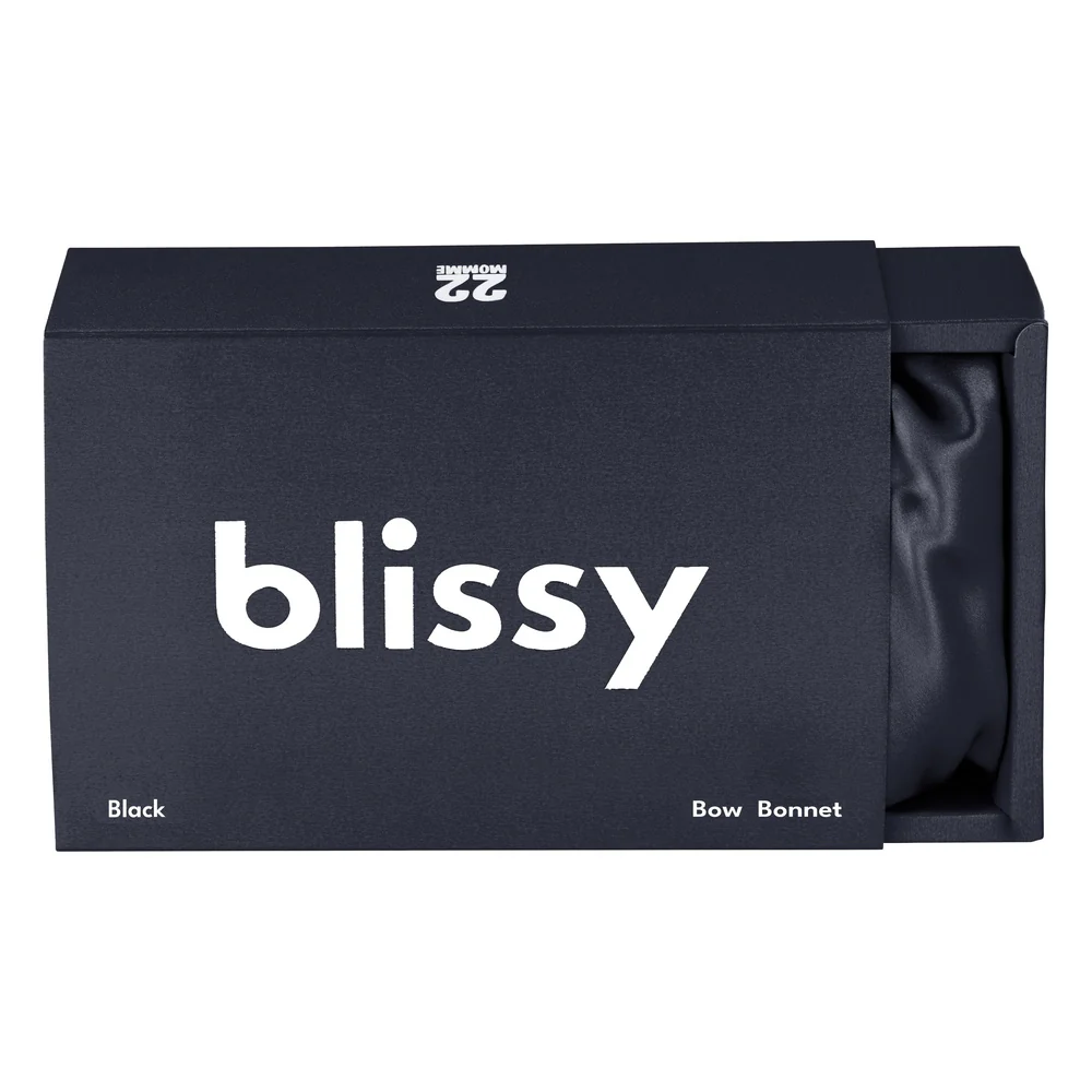 Blissy Bow Bonnet - Black - Image 5