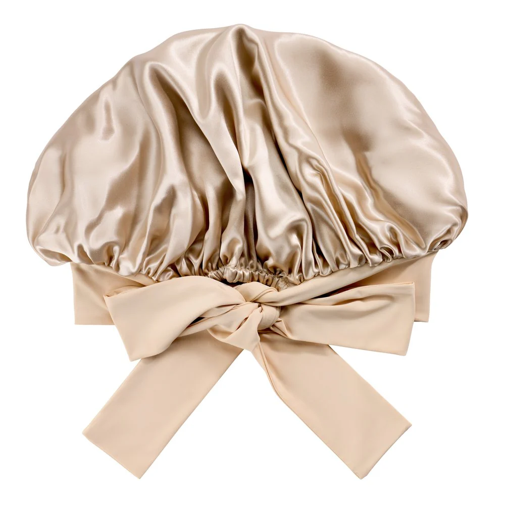 Blissy Bow Bonnet - Champagne - Image 2