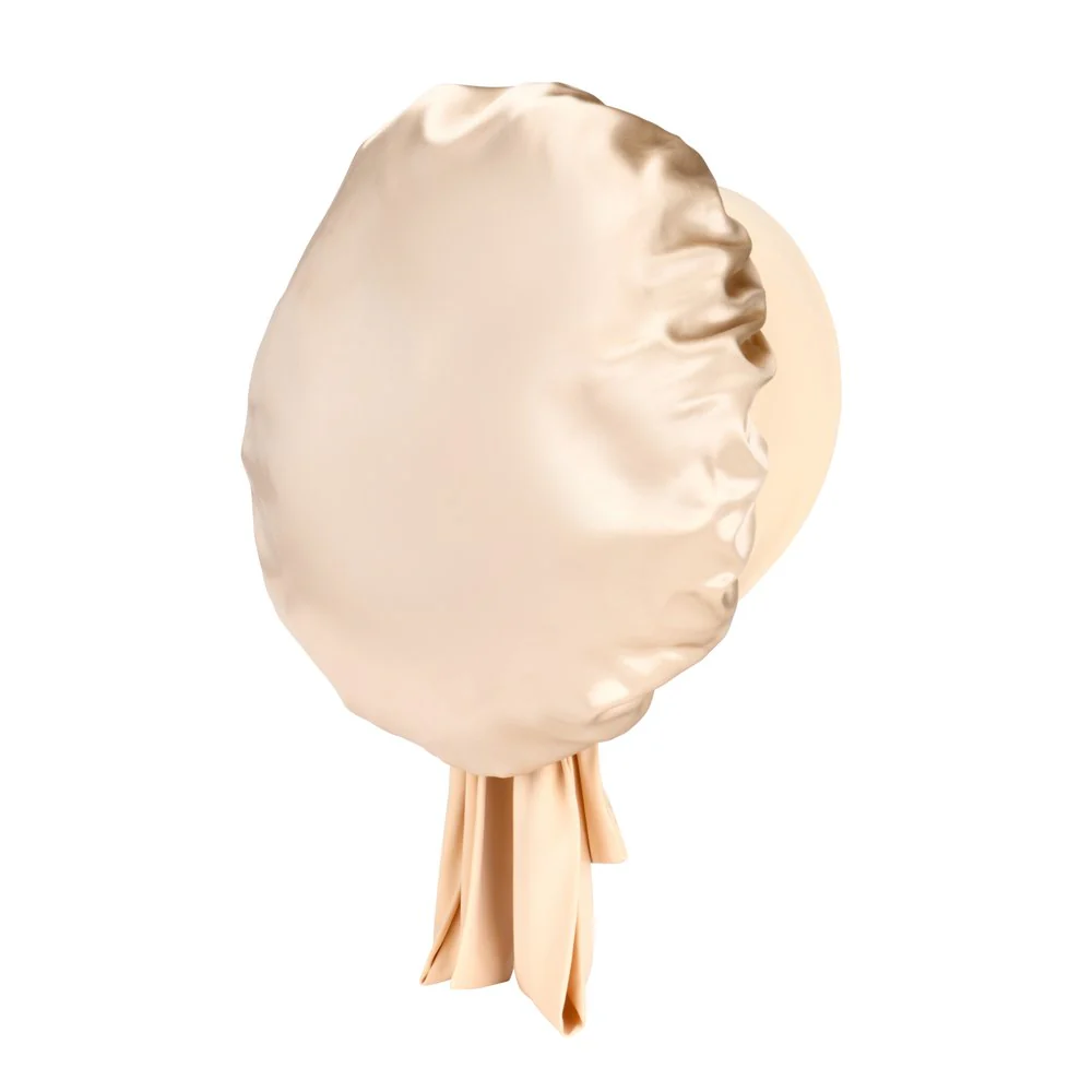 Blissy Bow Bonnet - Champagne - Image 7