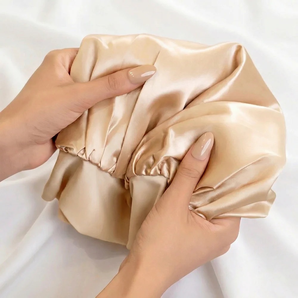 Blissy Bow Bonnet - Champagne - Image 8