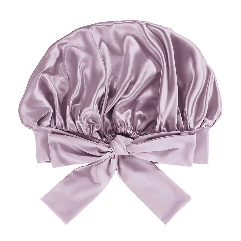 Blissy Bow Bonnet - Lavender - Image 2