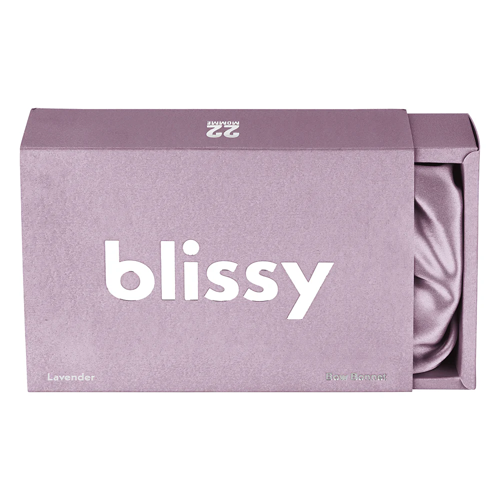 Blissy Bow Bonnet - Lavender - Image 5