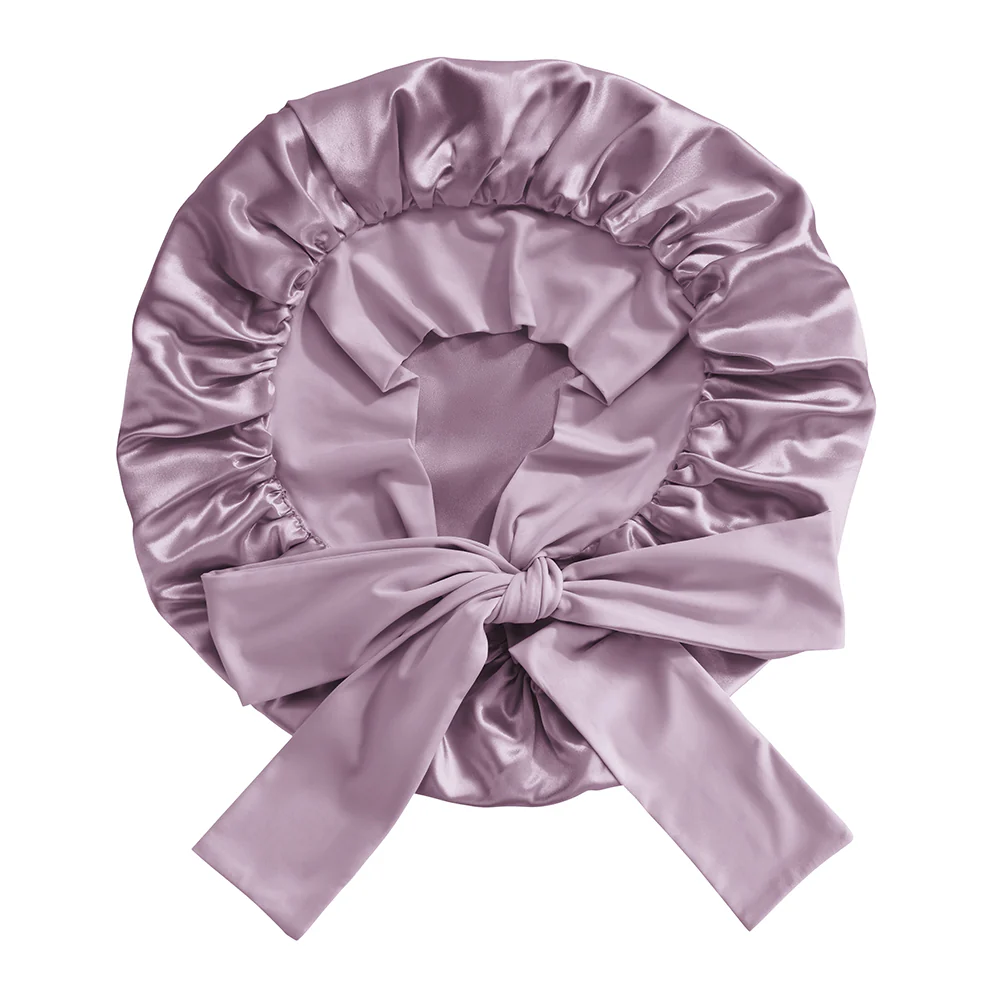 Blissy Bow Bonnet - Lavender - Image 6