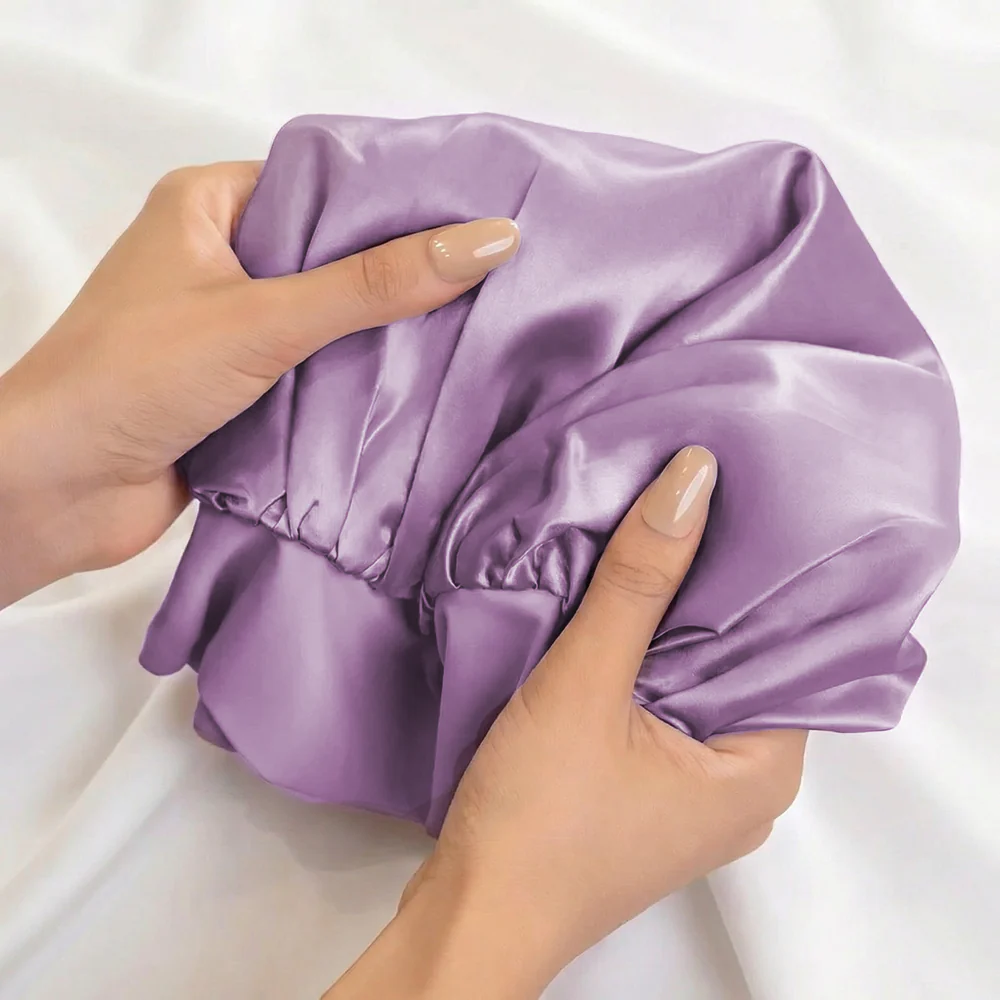 Blissy Bow Bonnet - Lavender - Image 8