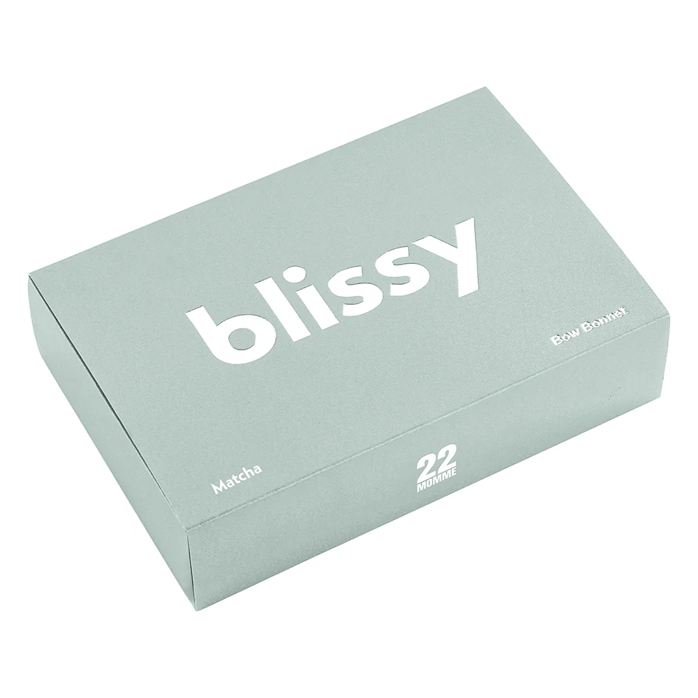 Blissy Bow Bonnet - Matcha - Image 4