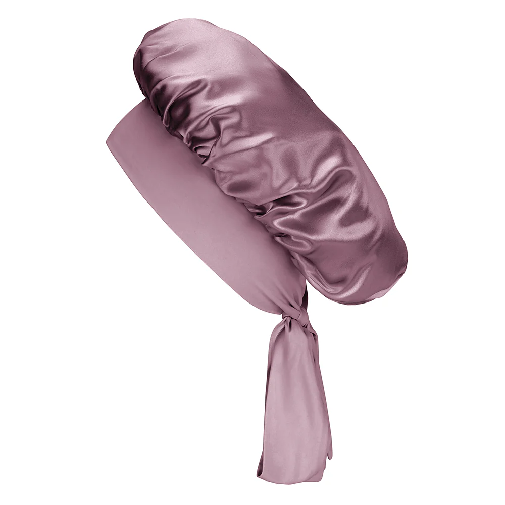 Blissy Bow Bonnet - Plum - Image 7