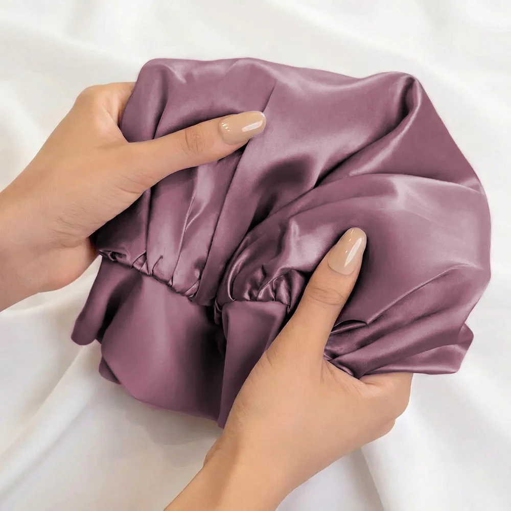 Blissy Bow Bonnet - Plum - Image 8