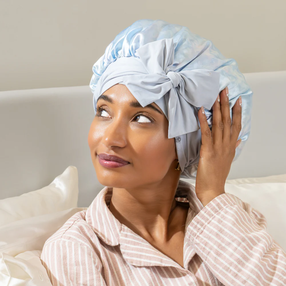 Blissy Bow Bonnet - Tie Dye - Image 10