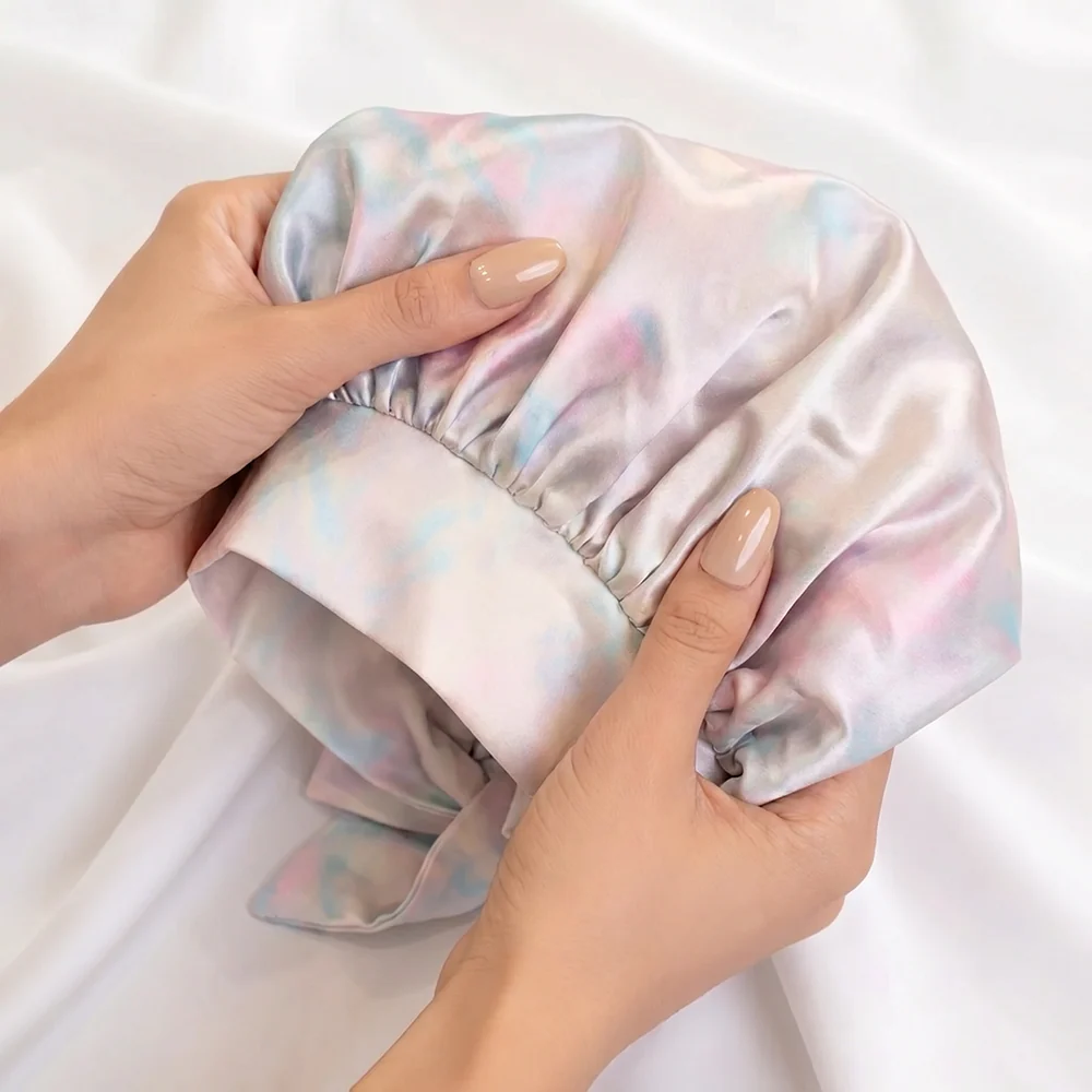 Blissy Bow Bonnet - Tie Dye - Image 8