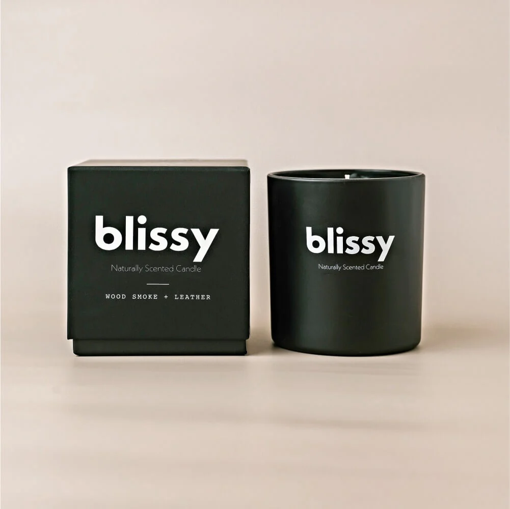 Blissy Candle - Woodsmoke & Leather - Image 9