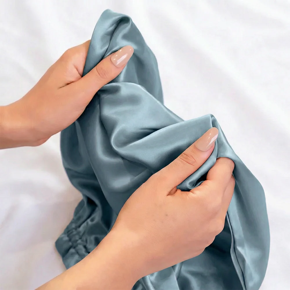Blissy Cascade Bonnet - Ash Blue - Image 6