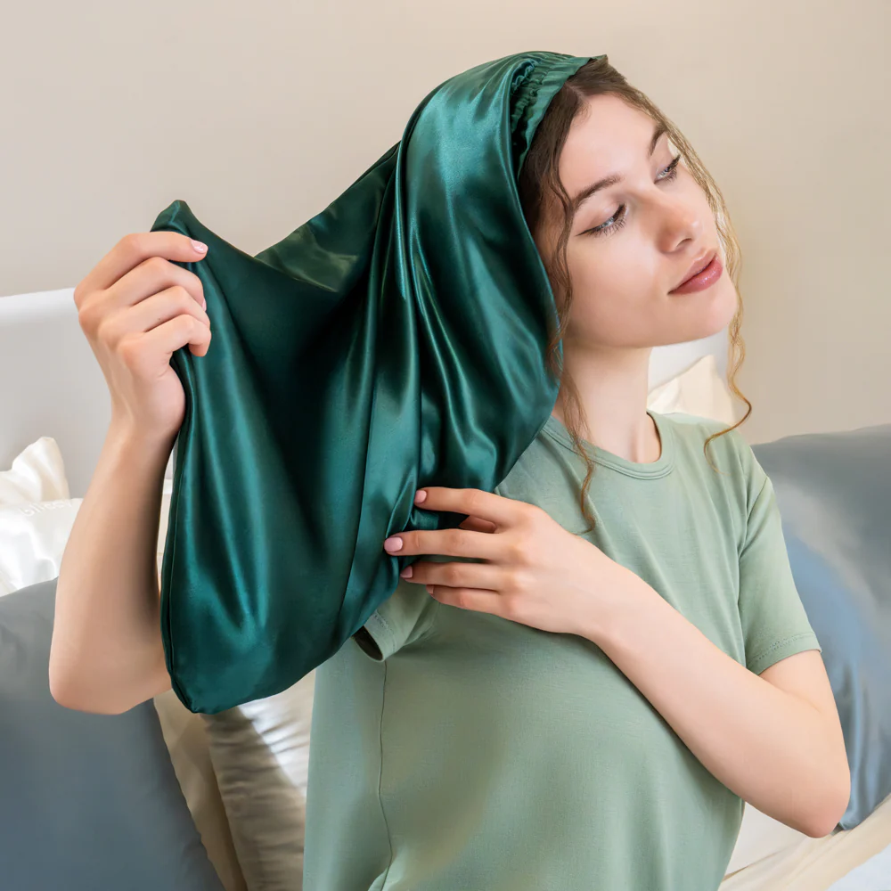 Blissy Cascade Bonnet - Emerald - Image 8