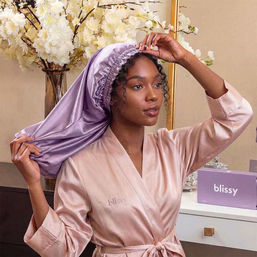 Blissy Cascade Bonnet - Lavender - Image 3