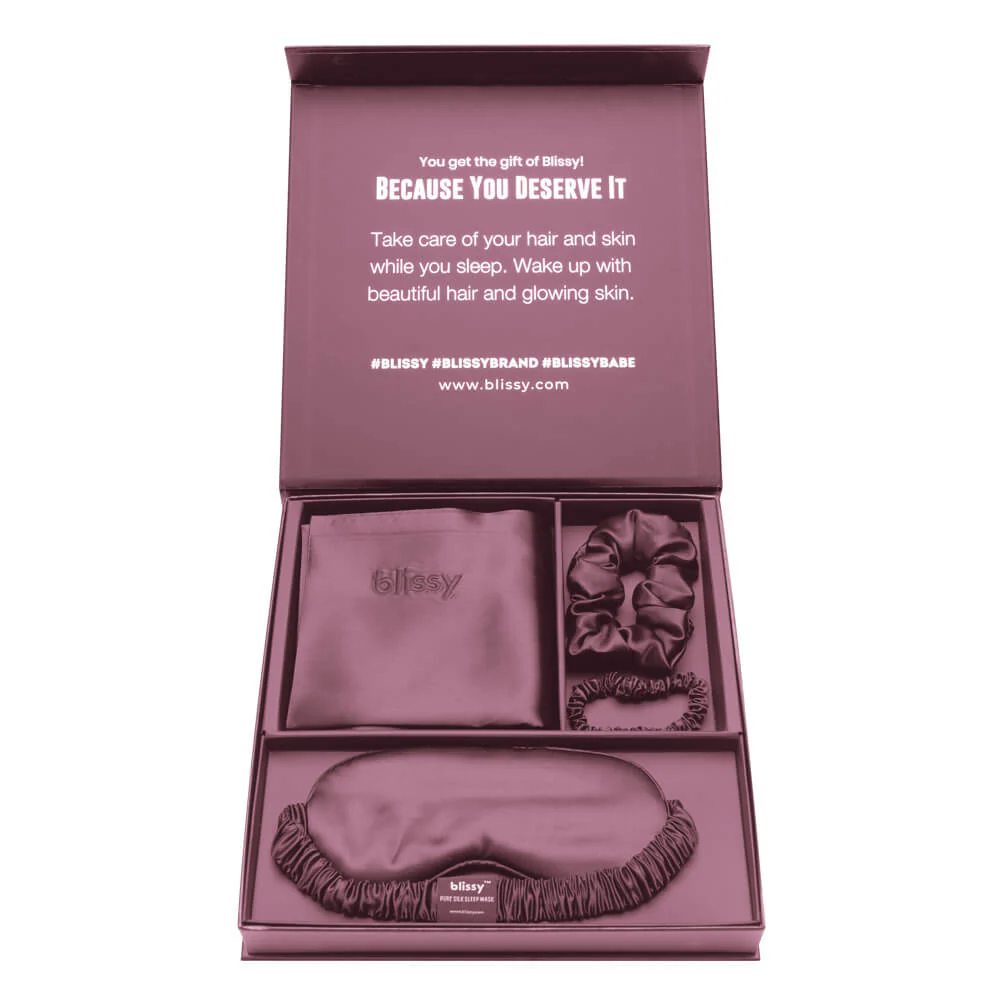 Blissy Dream Set - Plum - King - Image 10
