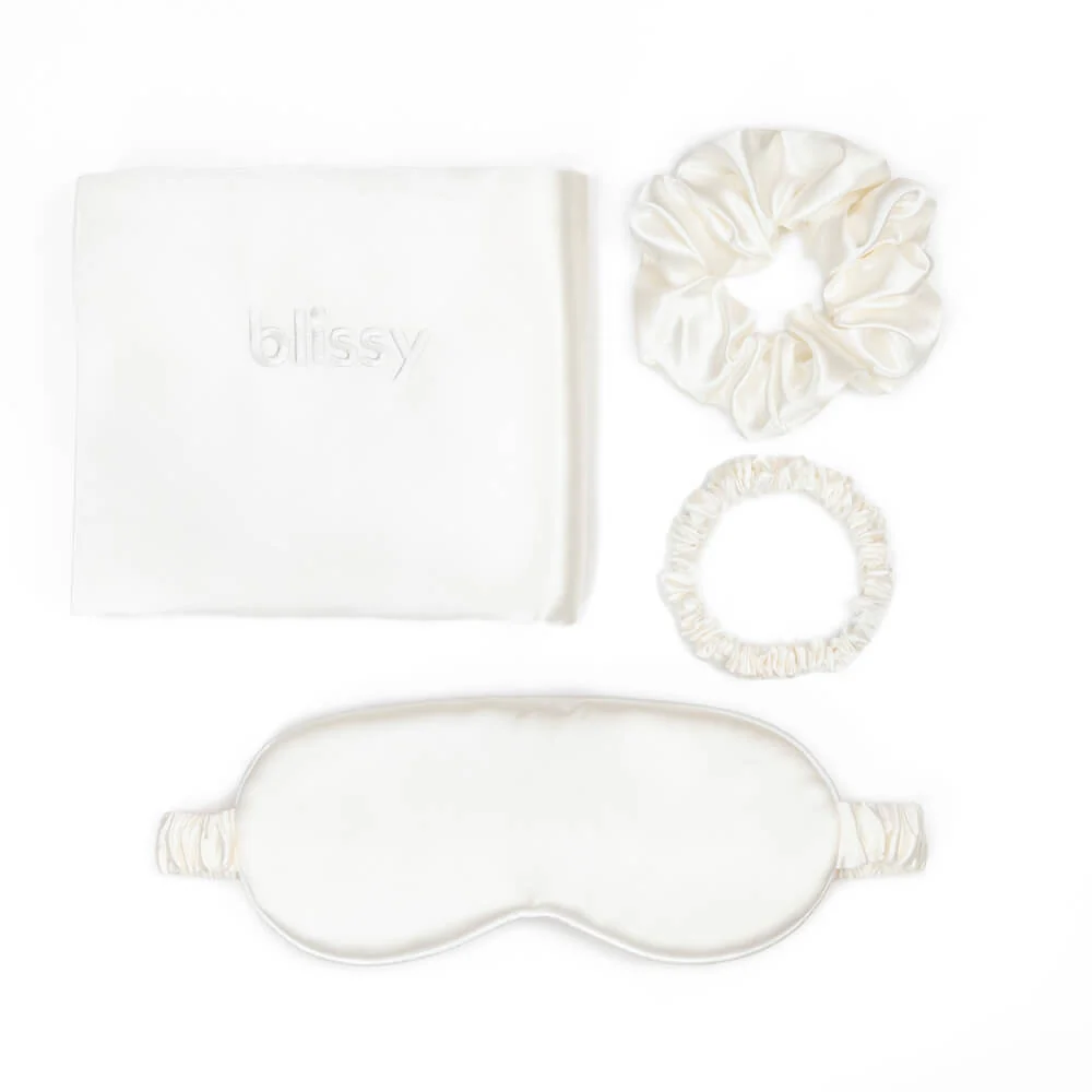 Blissy Dream Set - White - Queen - Image 3