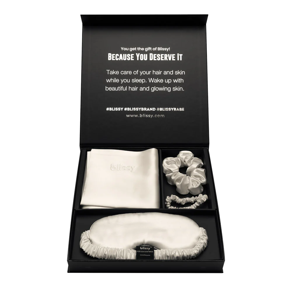 Blissy Dream Set - White - Queen - Image 4
