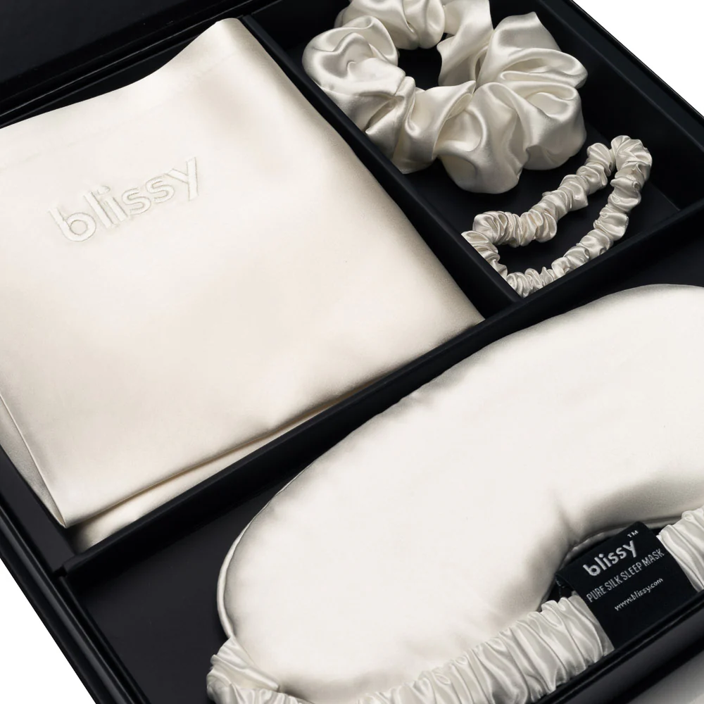 Blissy Dream Set - White - Queen - Image 6