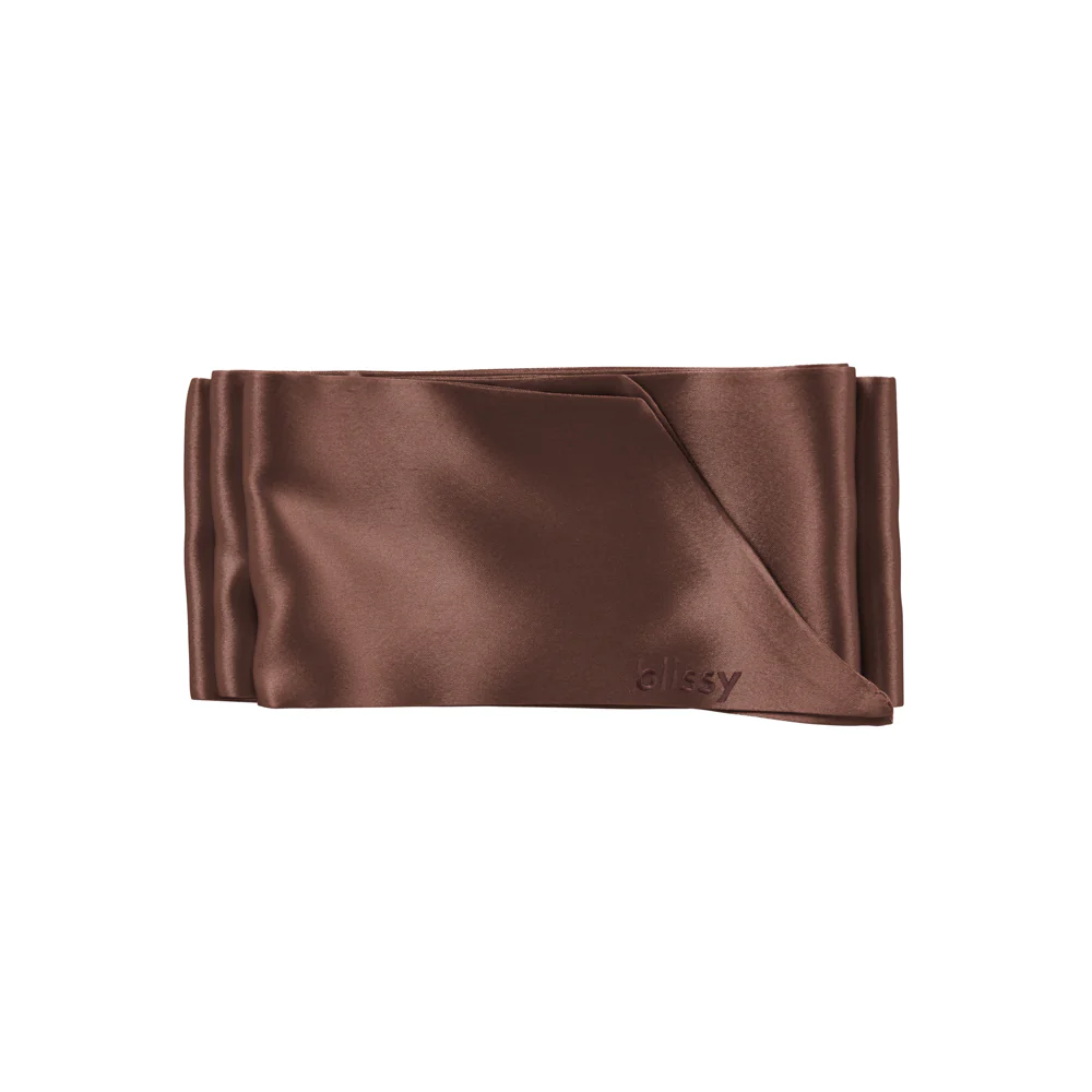 Blissy Hair Ribbon - Chocolate - Image 6