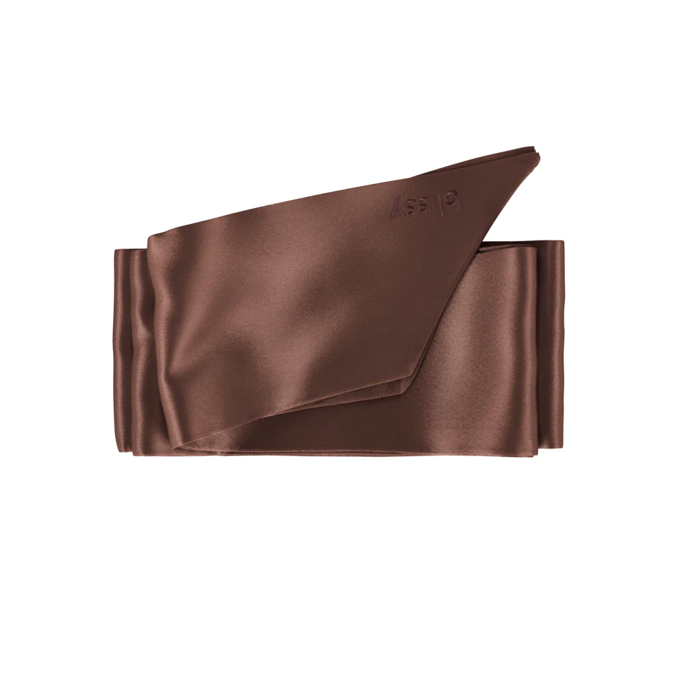 Blissy Hair Ribbon - Chocolate - Image 7