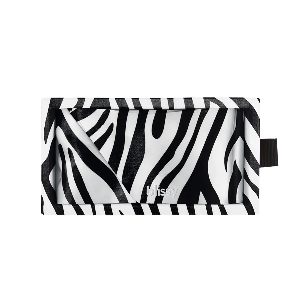 Blissy Hair Ribbon - Zebra - Image 2