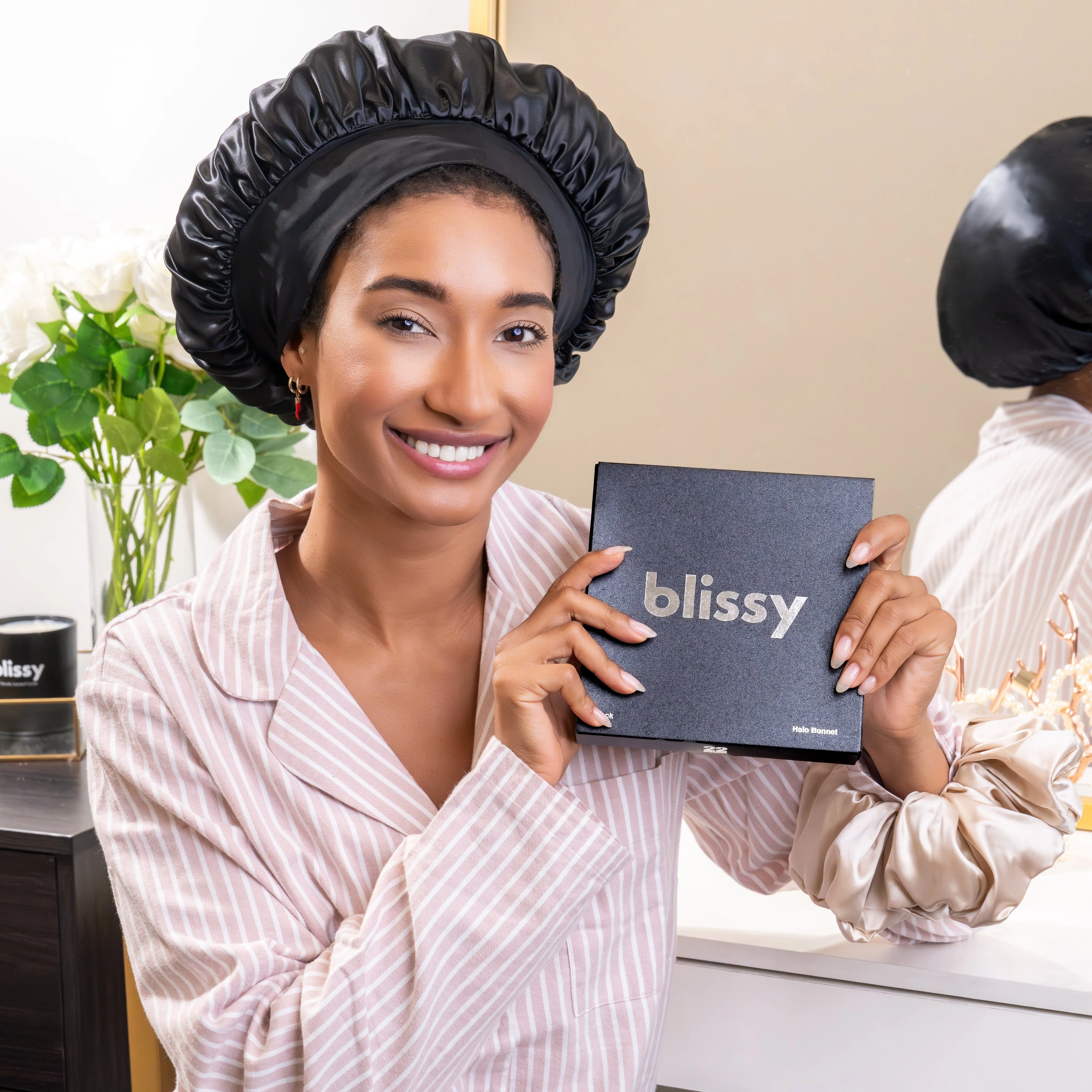 Blissy Halo Bonnet - Black - Image 11