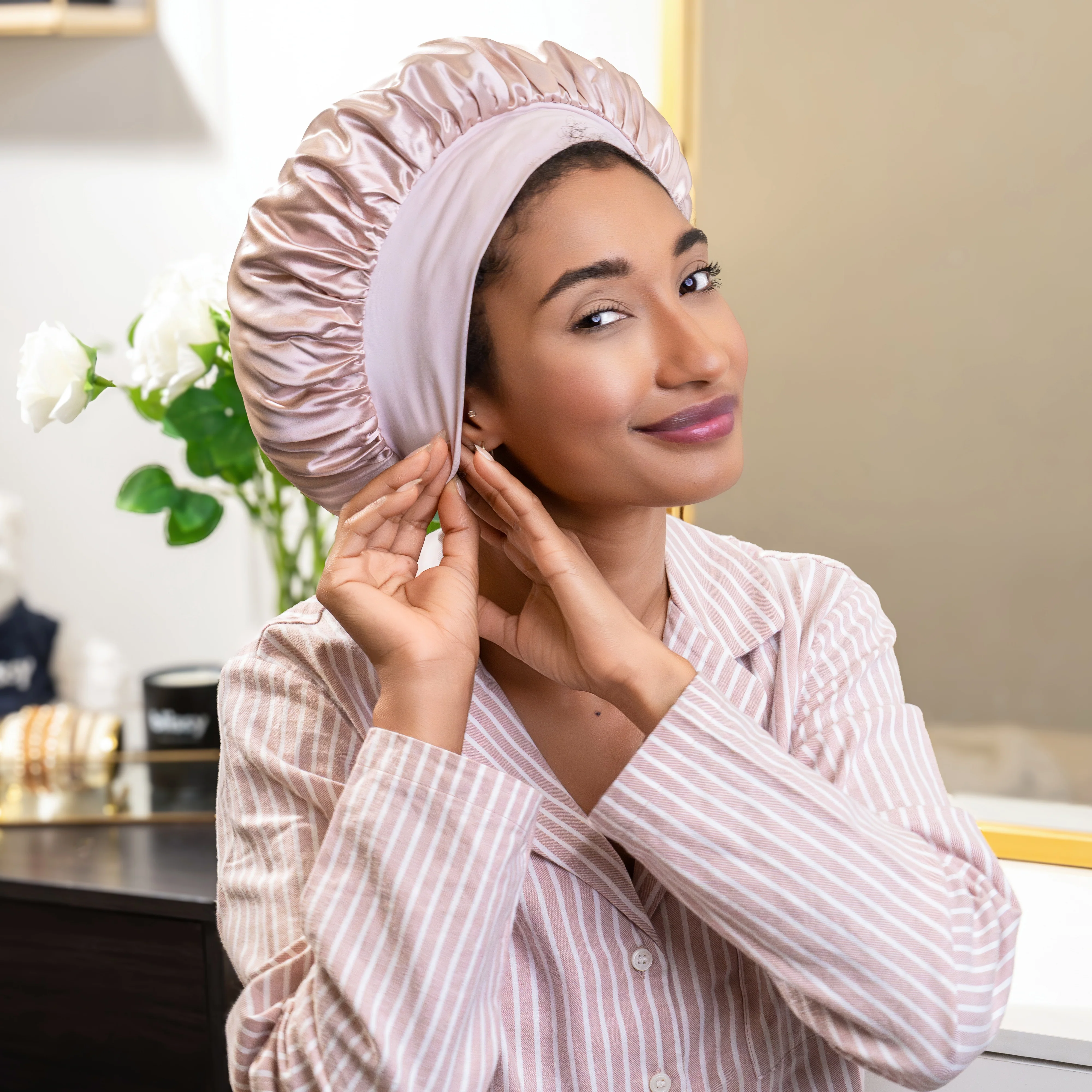 Blissy Halo Bonnet -  Pink - Image 11