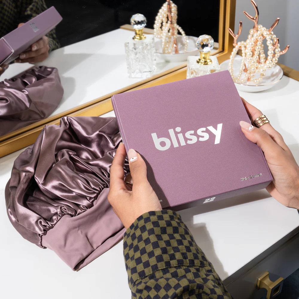 Blissy Halo Bonnet - Plum - Image 9
