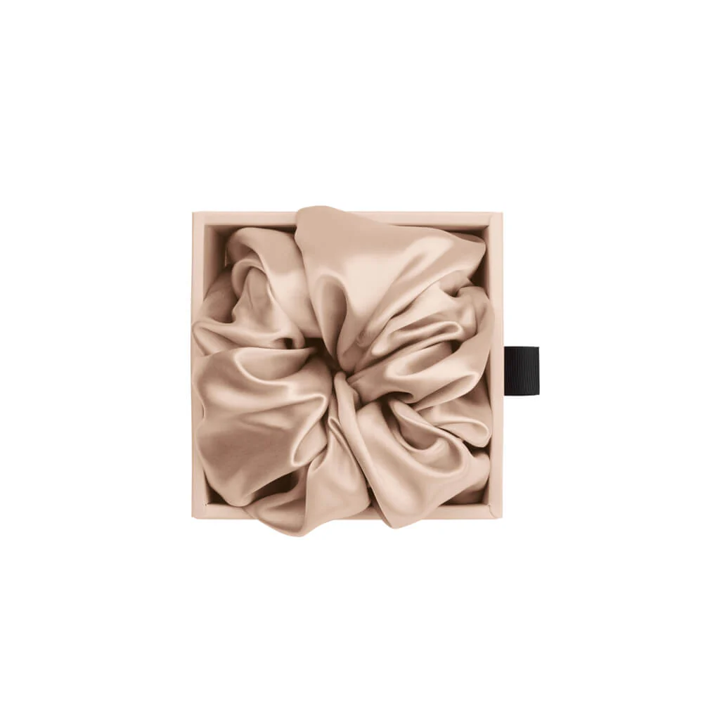 Blissy Oversized Scrunchie - Champagne - Image 3