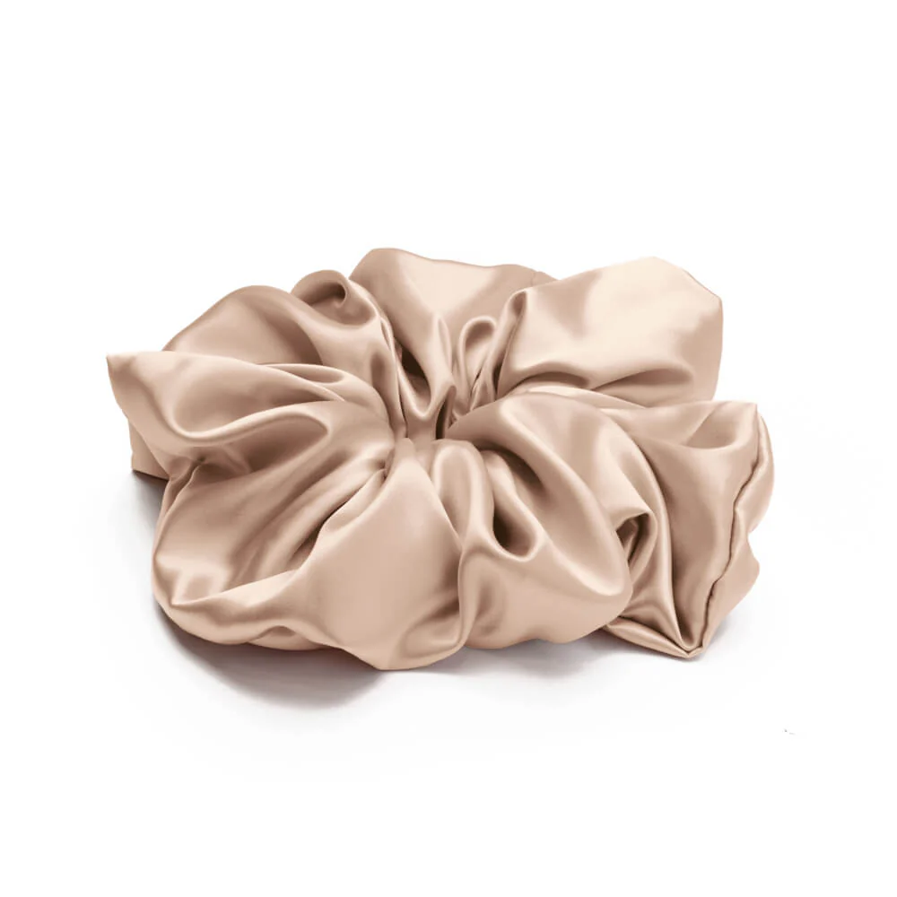 Blissy Oversized Scrunchie - Champagne - Image 4