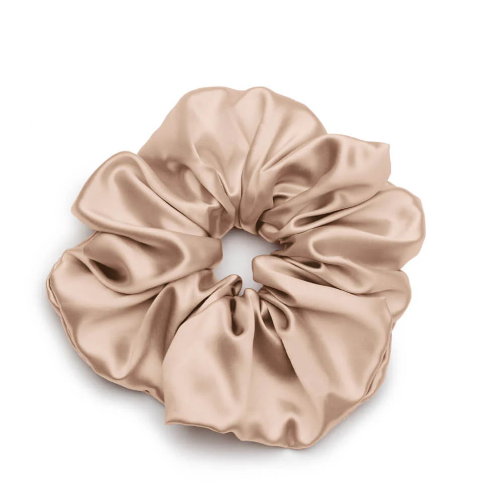 Blissy Oversized Scrunchie - Champagne - Image 5