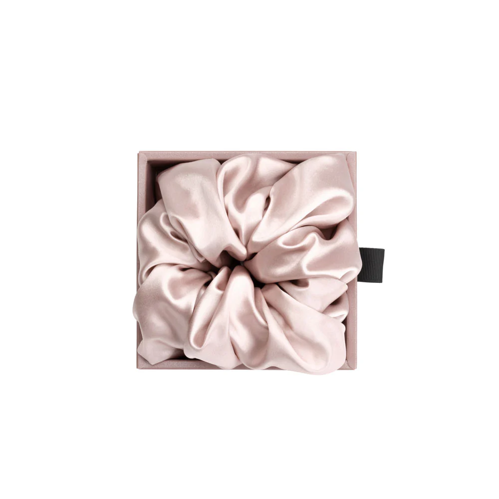 Blissy Oversized Scrunchie - Pink - Image 3