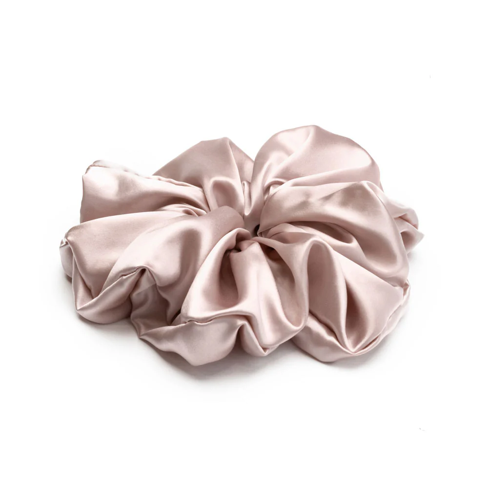 Blissy Oversized Scrunchie - Pink - Image 4