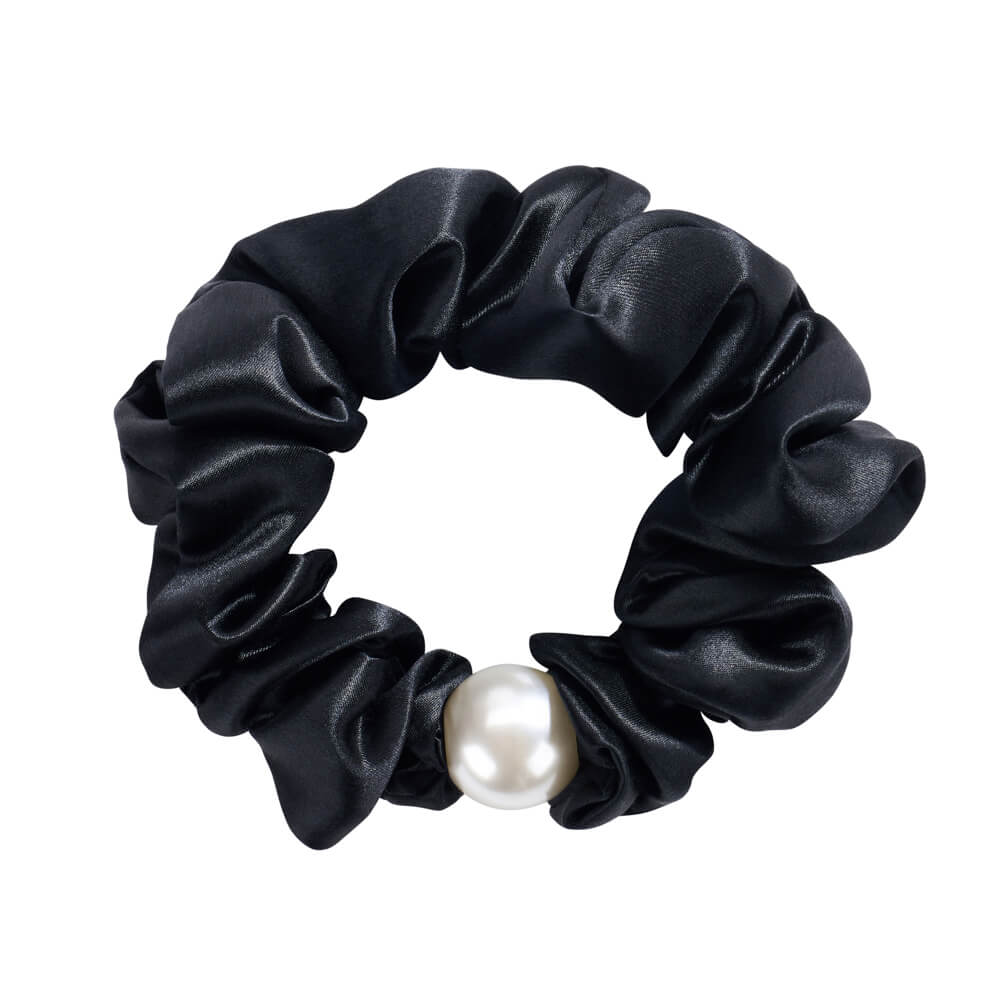 Blissy Pearl Scrunchies - Black - Image 5