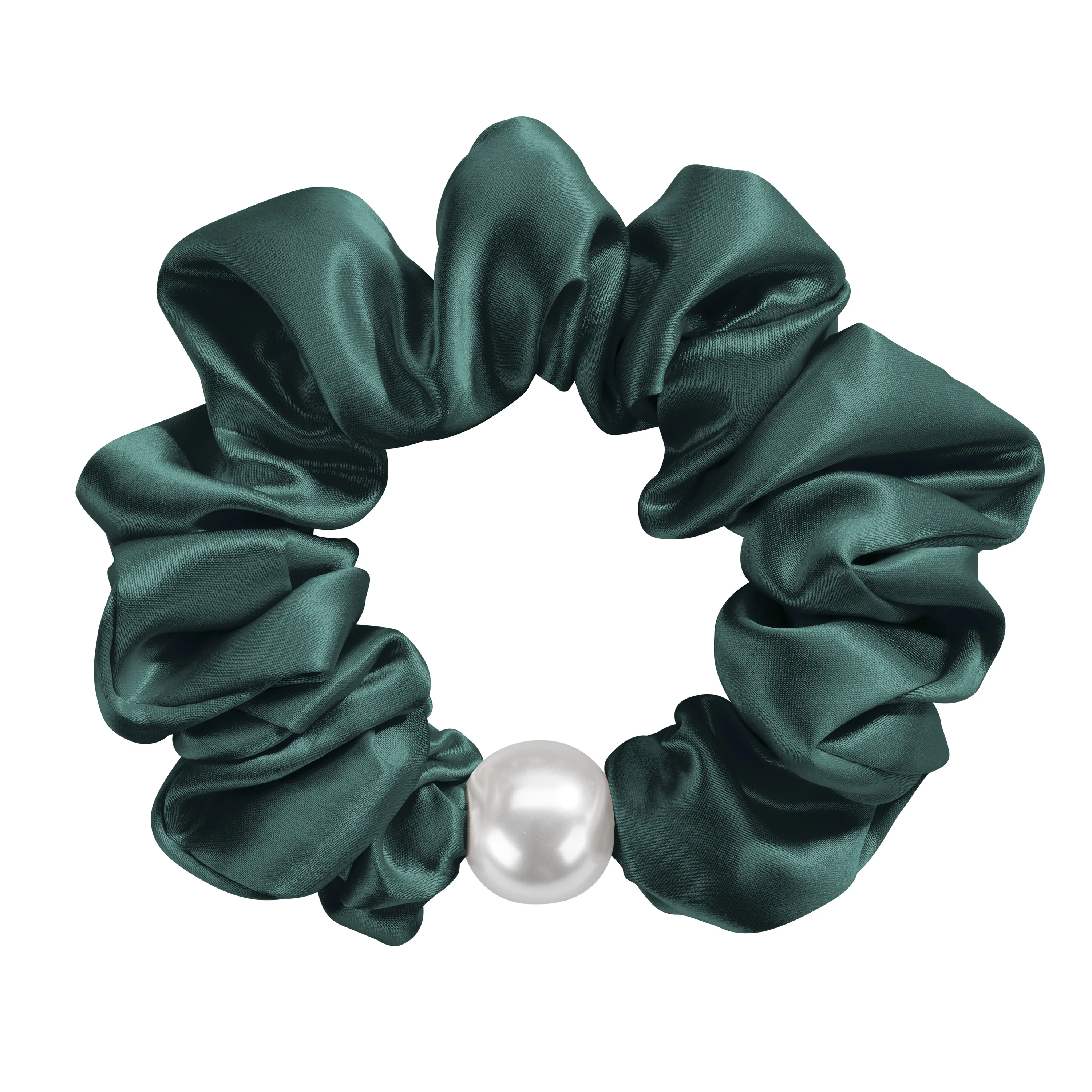 Blissy Pearl Scrunchies - Emerald - Image 6