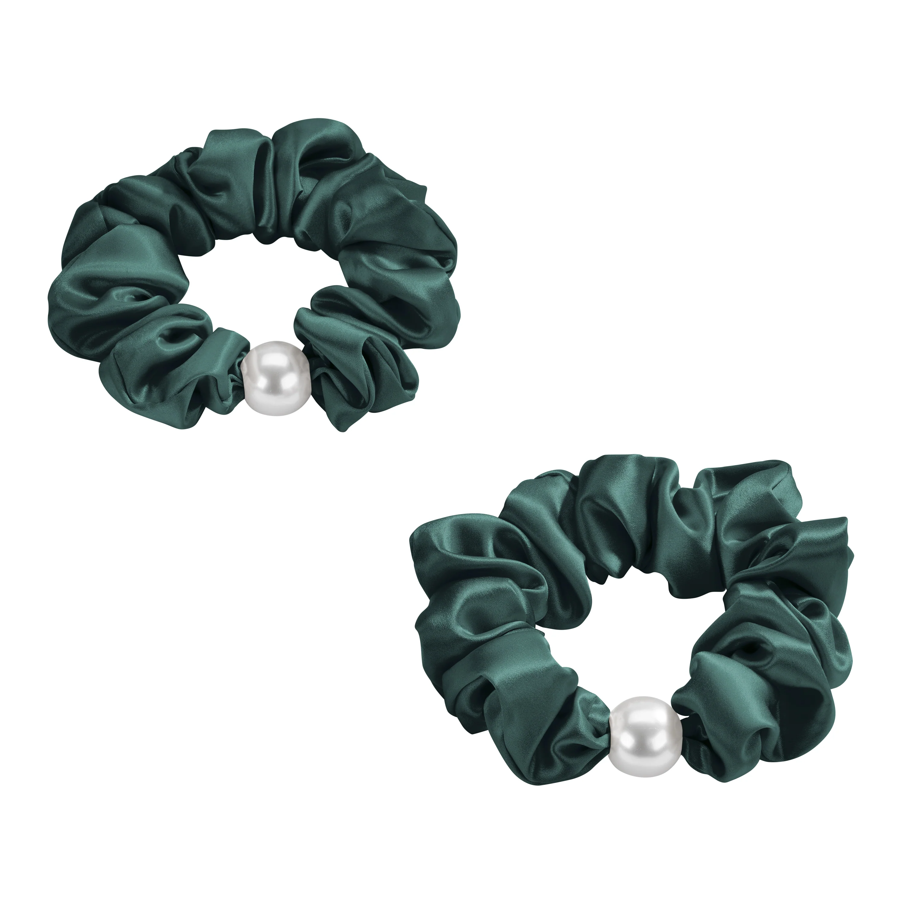Blissy Pearl Scrunchies - Emerald - Image 9