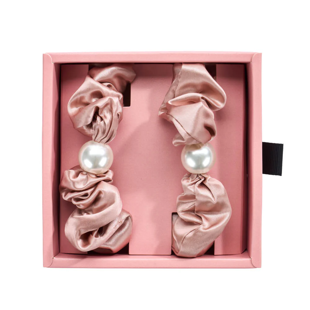 Blissy Pearl Scrunchies - Rose Gold - Image 10