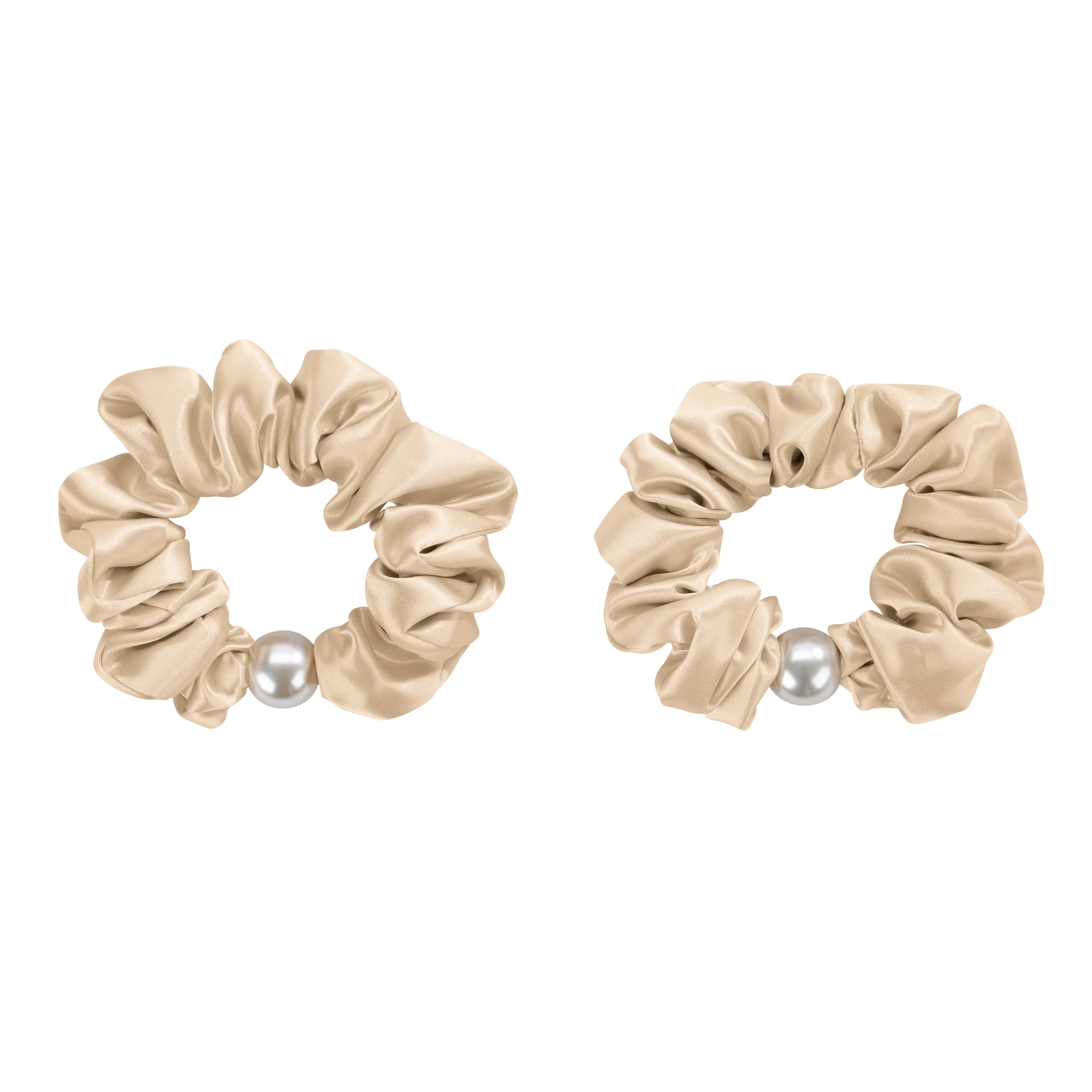 Blissy Pearl Scrunchies - Taupe - Image 11