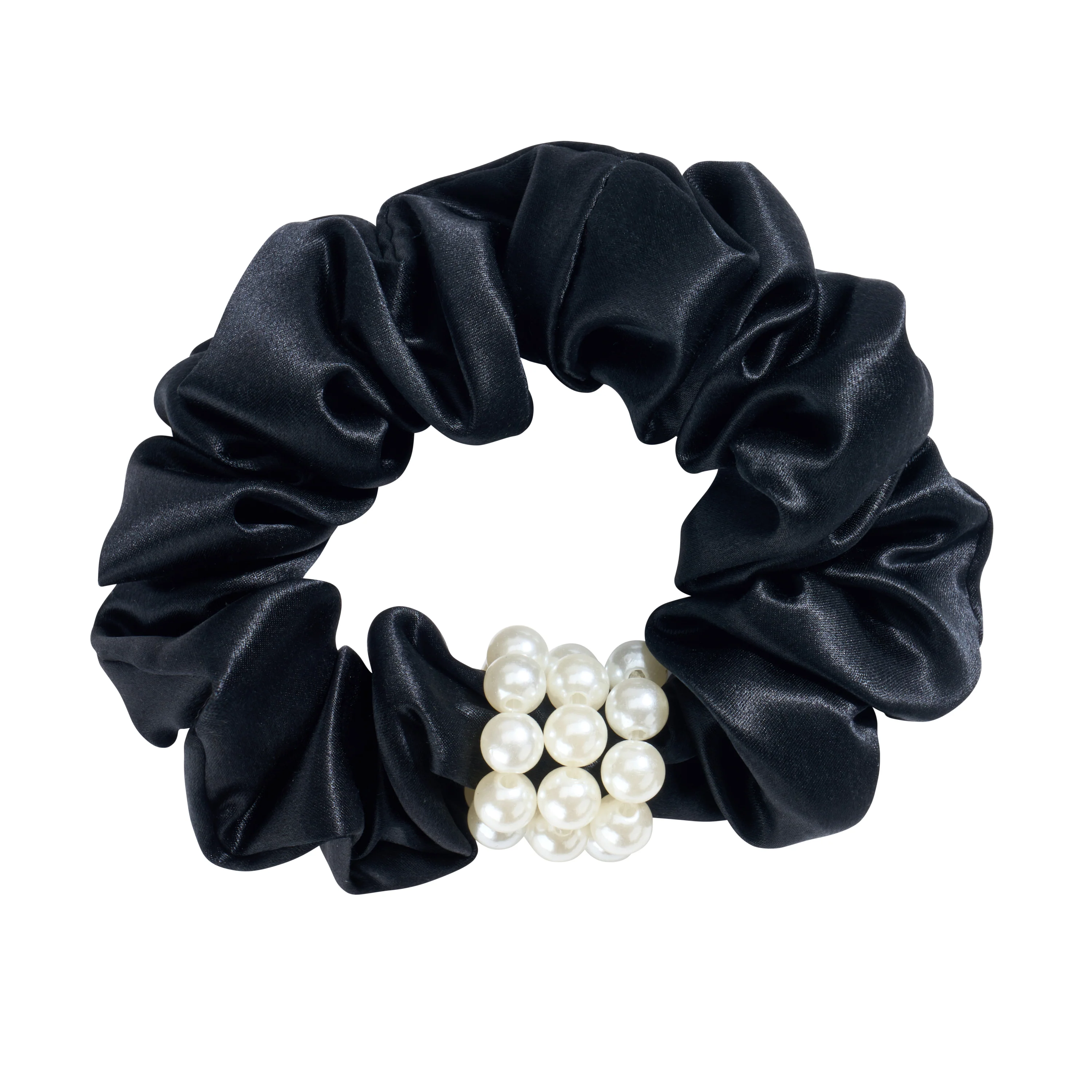 Blissy Petite Pearl Scrunchies - Black - Image 11