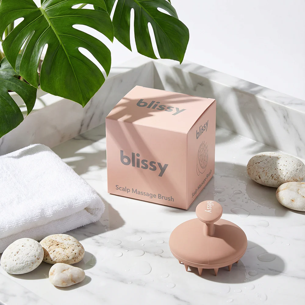 Blissy Scalp Massage Brush - Nude - Image 12