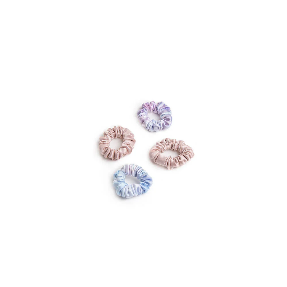 Blissy Scrunchies 9-Piece Set - Black, White, Pink, Tie-Dye - Image 7