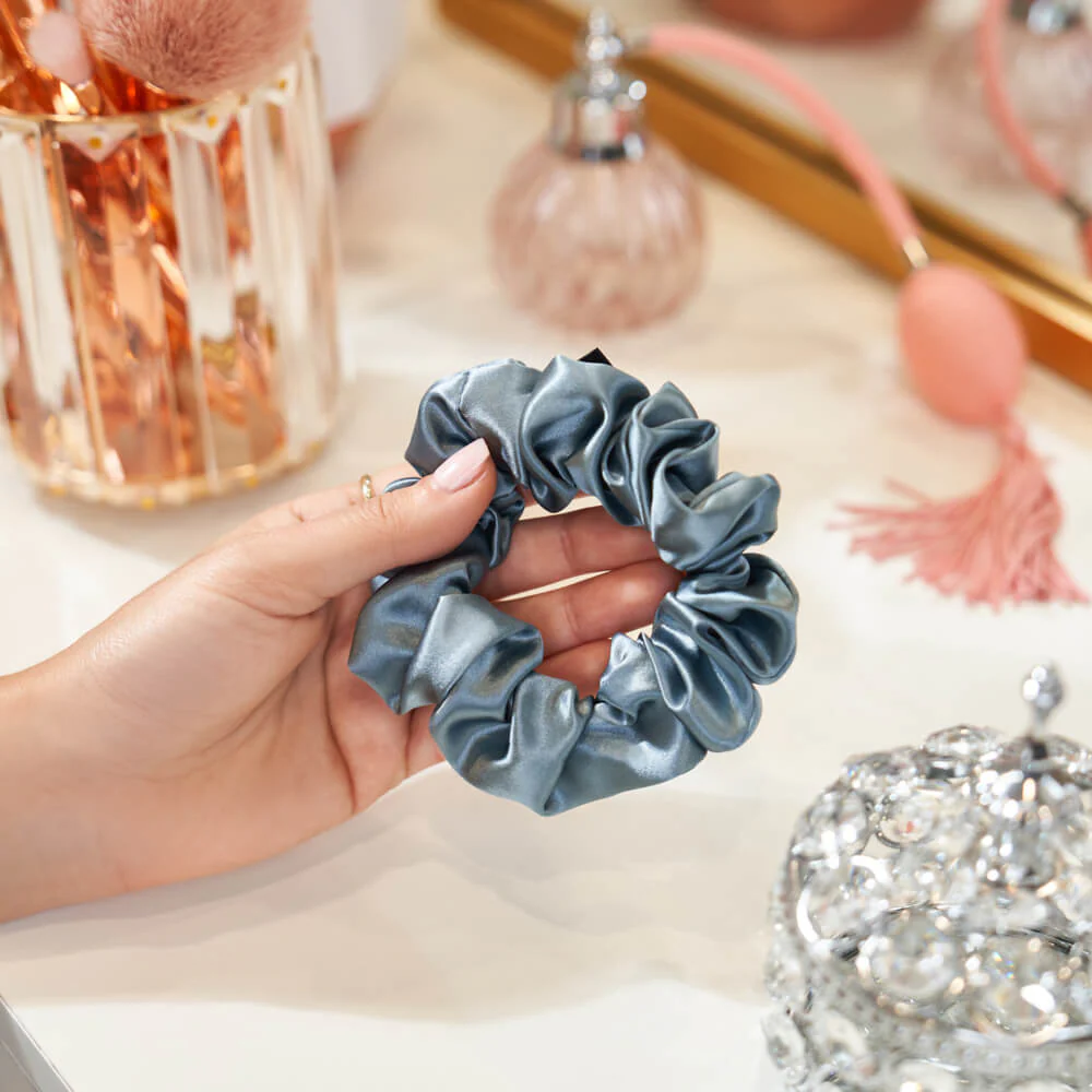 Blissy Scrunchies - Ash Blue - Image 8
