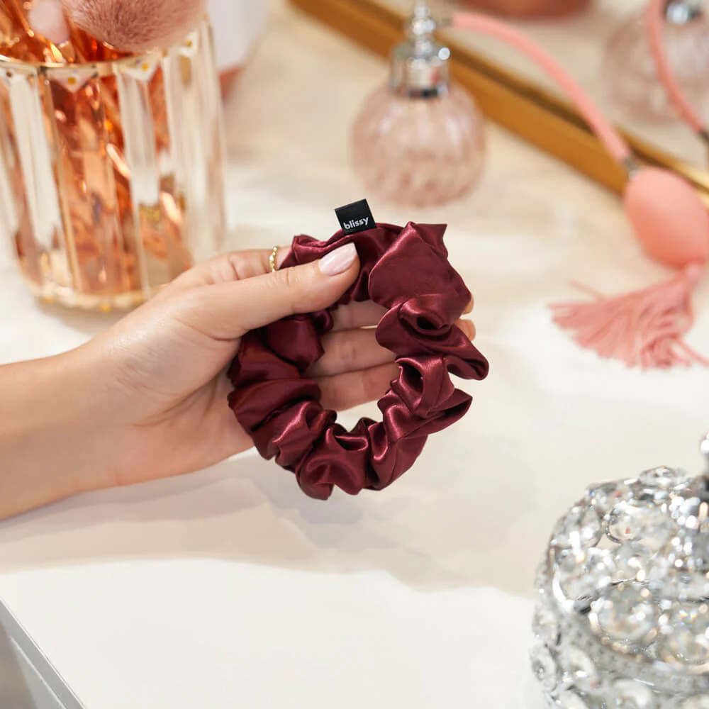 Blissy Scrunchies - Burgundy - Image 8