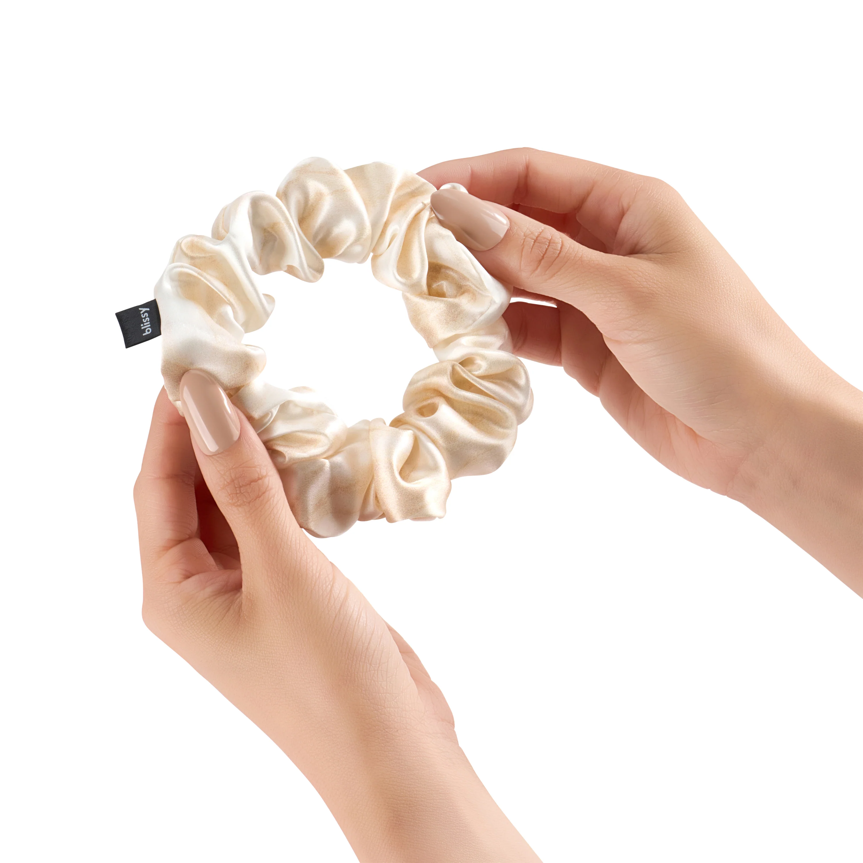 Blissy Scrunchies - Champagne Marble - Image 2