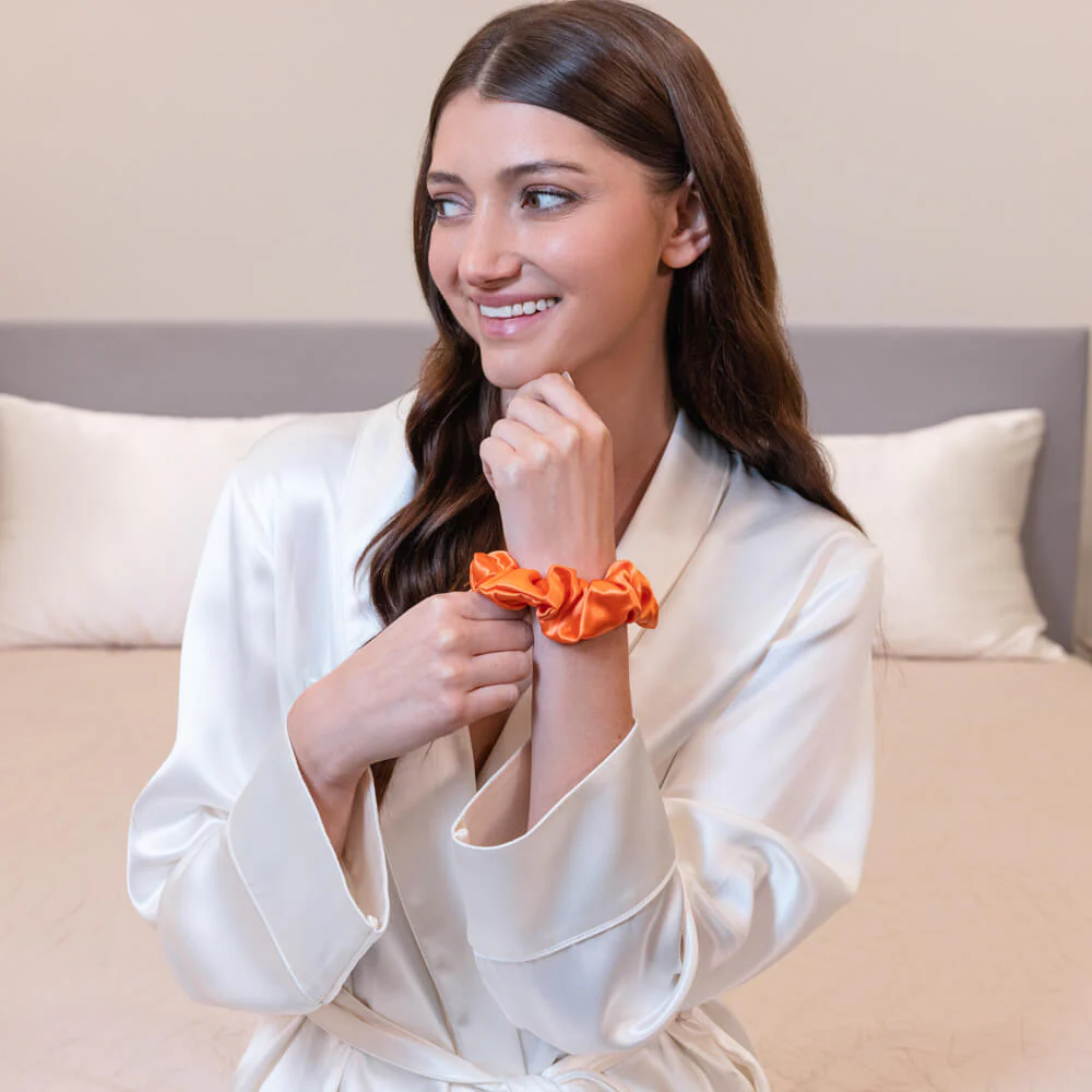 Blissy Scrunchies - Coral - Image 11