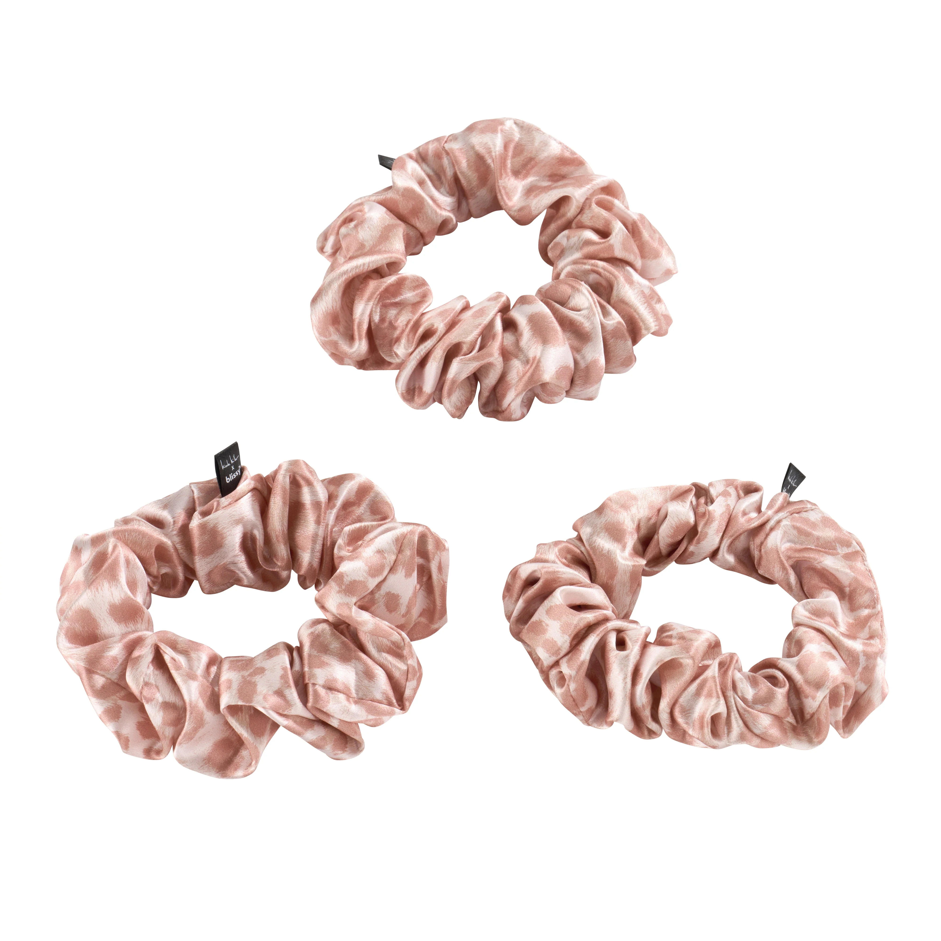 Blissy Scrunchies - Nicole Miller - Mauve Cheetah - Image 4