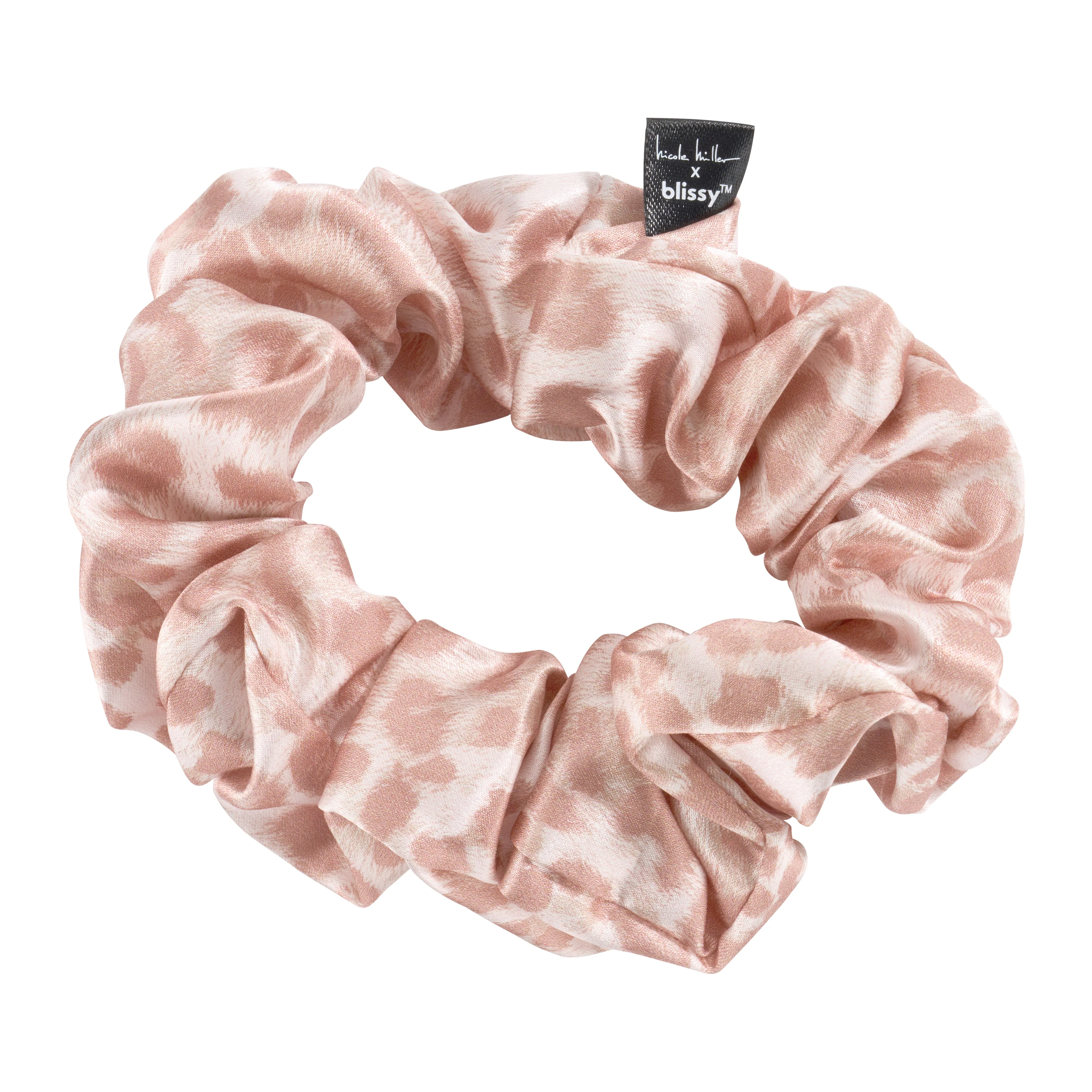 Blissy Scrunchies - Nicole Miller - Mauve Cheetah - Image 5