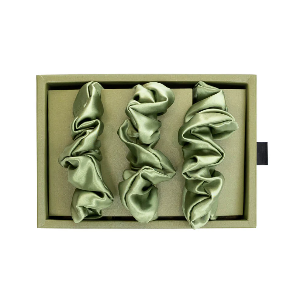 Blissy Scrunchies - Olive - Image 3